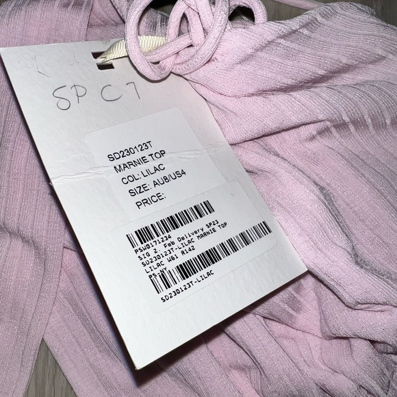 SIGNIFICANT OTHER MARNIE TOP, Lilac US Sz 4 - NWT (REVOLVE) - Picture 7 of 9